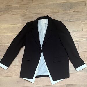 Favorite Daughter Black Jacket with White Interior